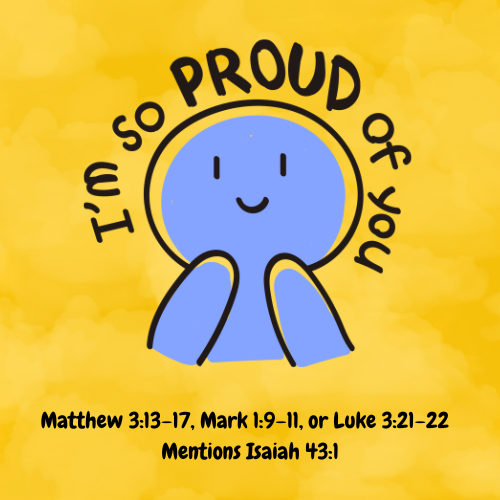 The Baptism of Jesus Matthew 3:13-17 Children's Lesson / Sermon & Activity Book