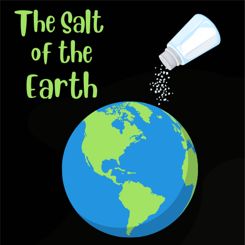 The Salt of the Earth - (Matthew 5:13) Lesson / Sermon & activity booklet