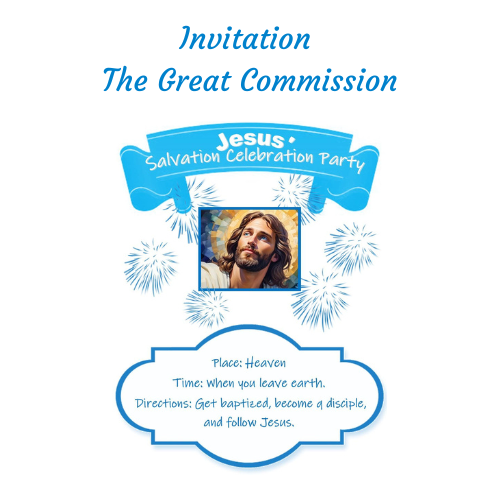 The Great Commission Matthew 28:18–20 Children & Youth Bible Lesson / Sermon