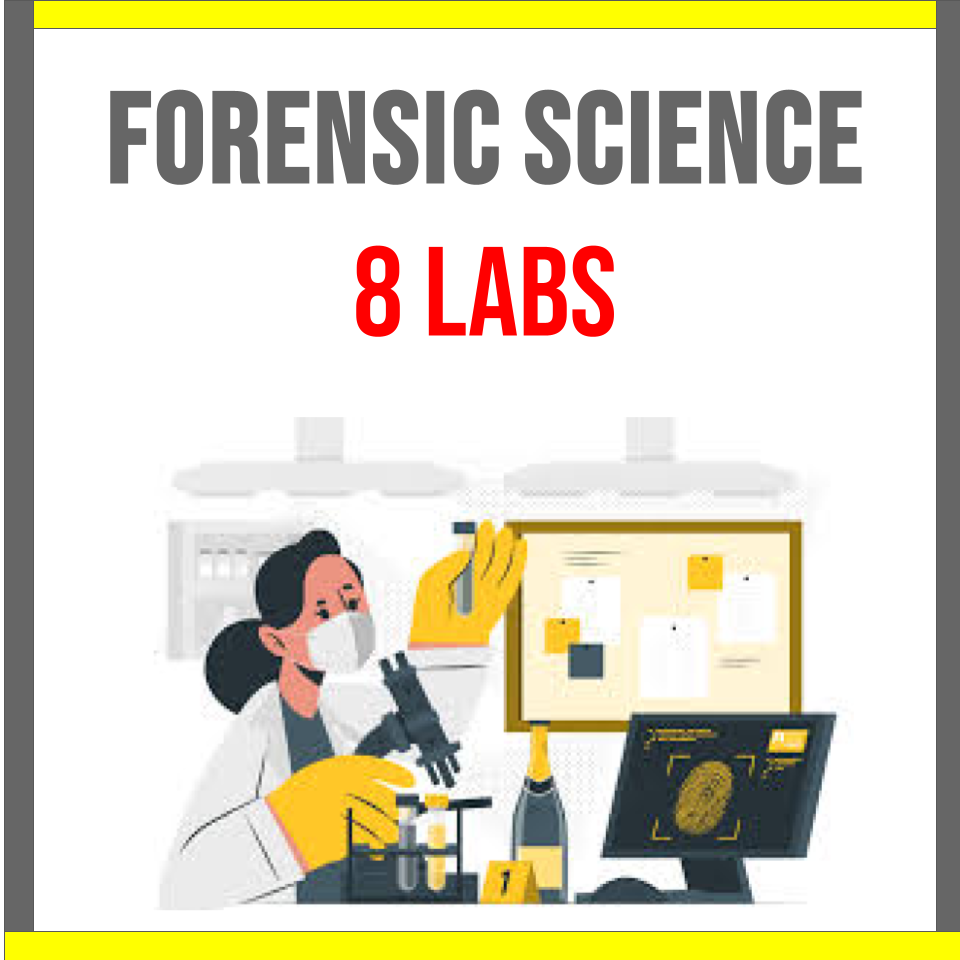 Forensic Science 8 Labs Bundle