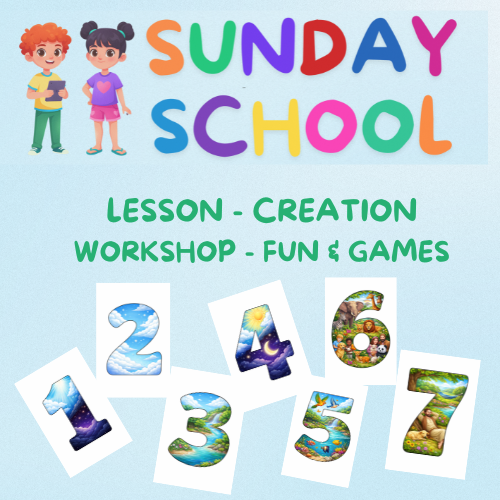 Creation (Genesis 1-2:3) Sunday School Fun & Games Lesson / Workshop