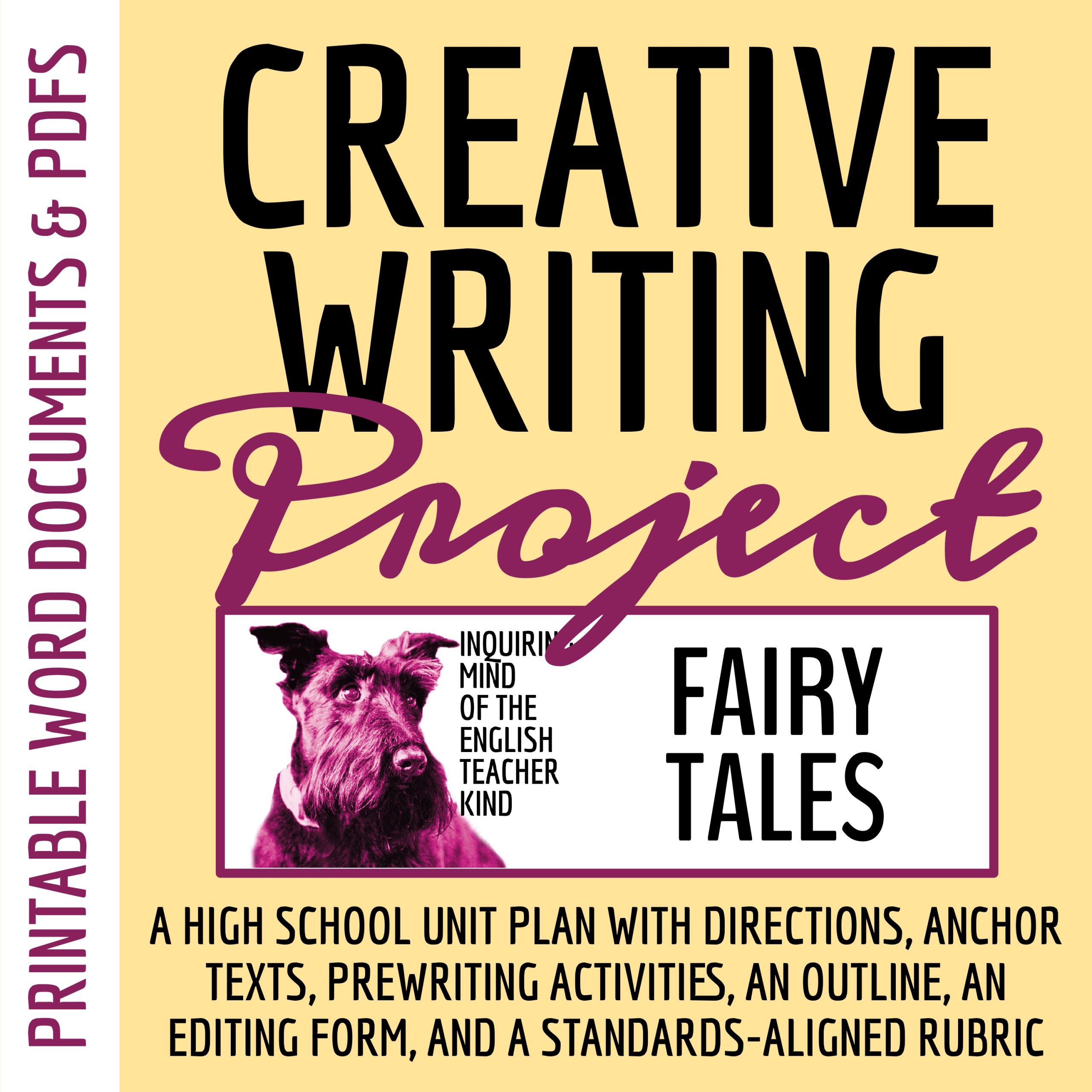 Creative Writing Unit Plan for Modified and Modern Fairy Tales
