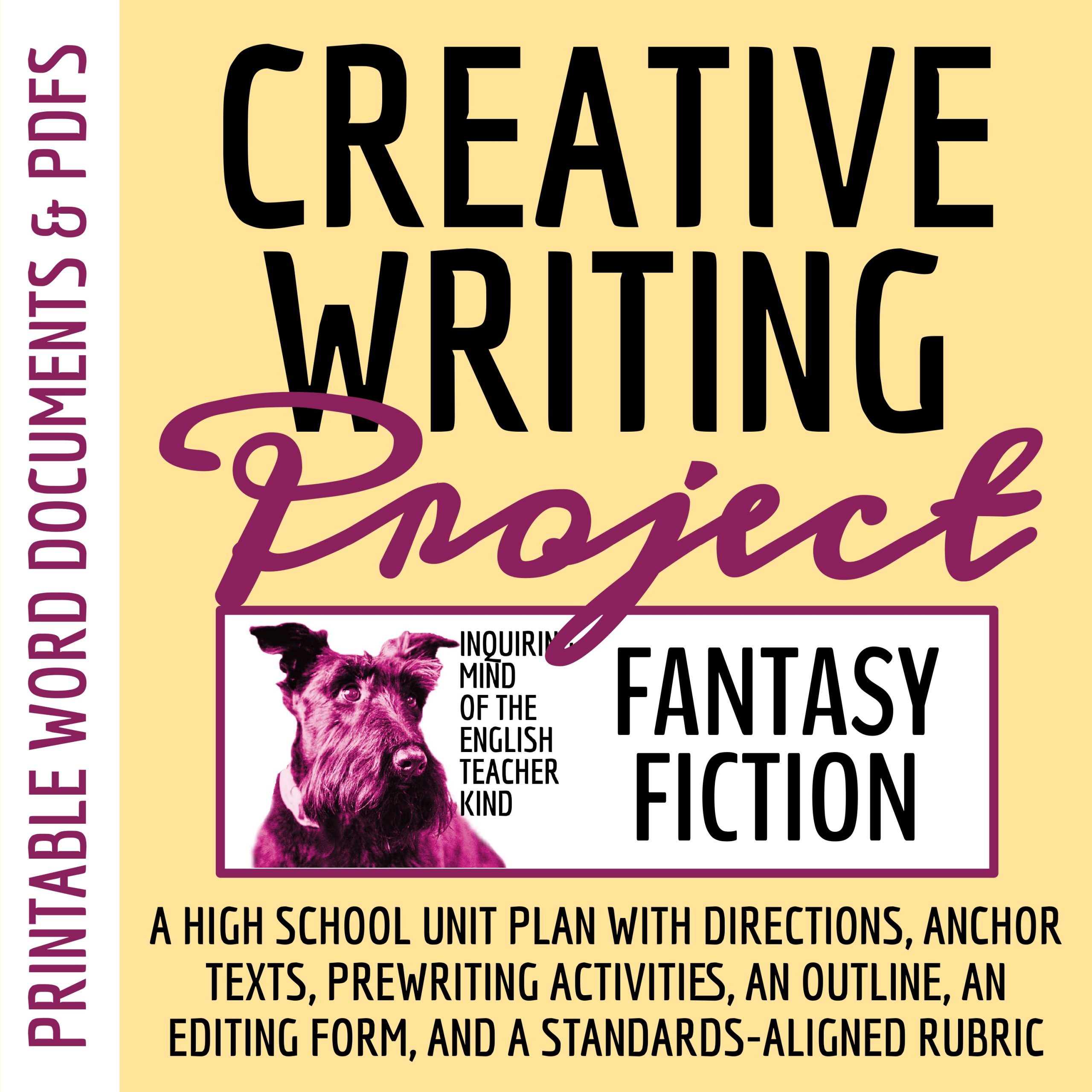 High School Creative Writing Unit Plan for Fantasy Short Stories and Tall Tales
