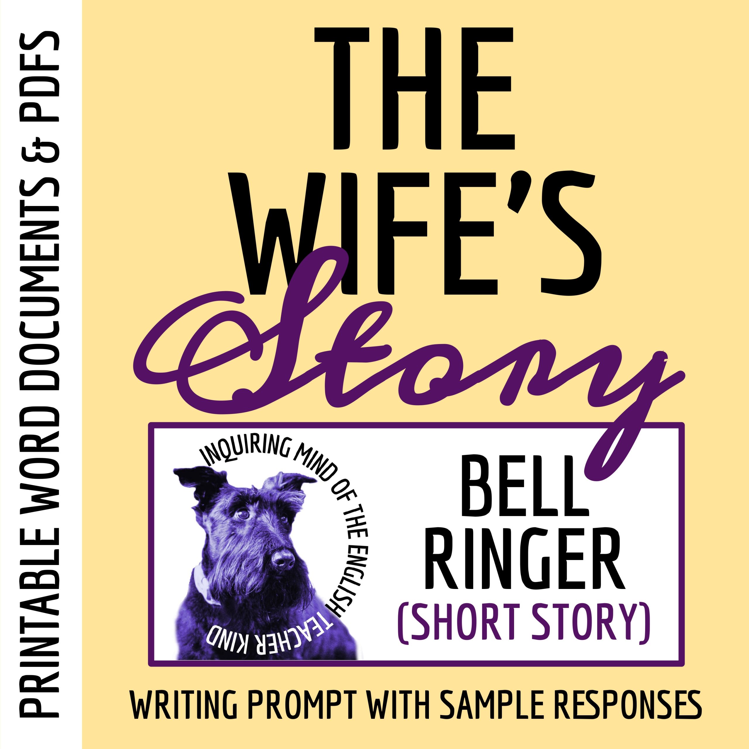 "The Wife's Story" by Ursula K. Le Guin Bell Ringer Writing Prompt