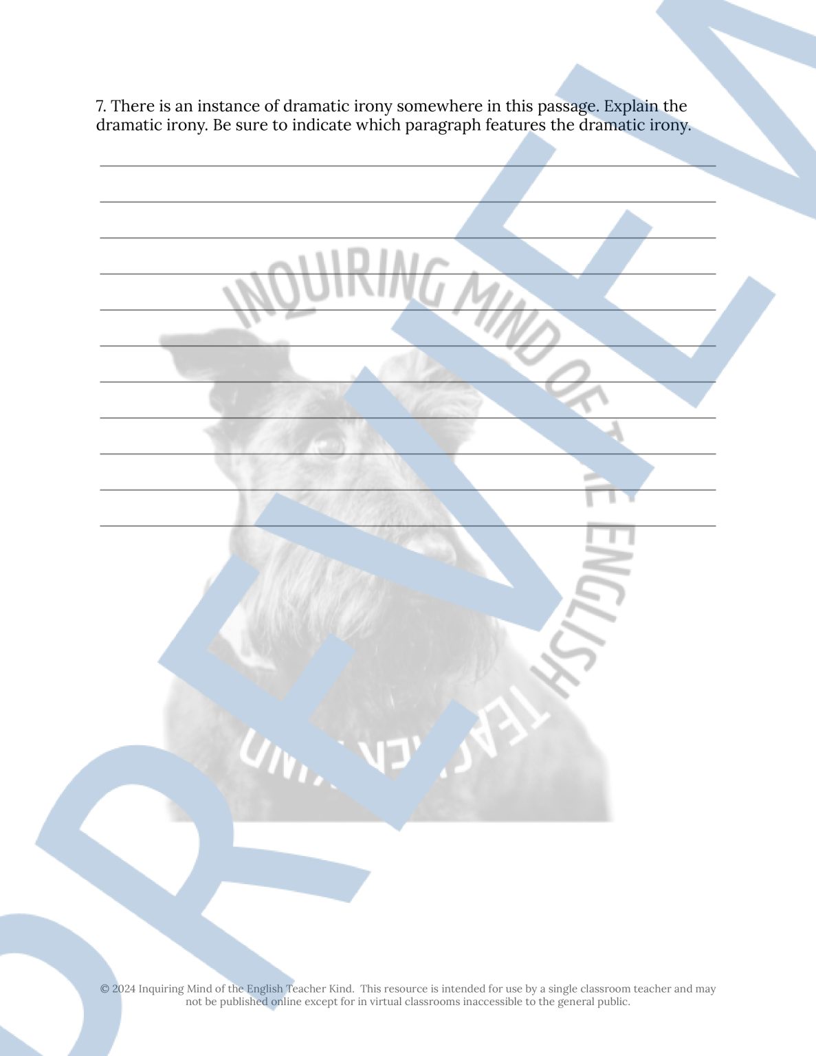 The Hobbit Chapter 13 Close Reading Analysis Worksheet for High School ...