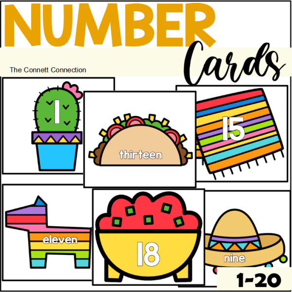 Cinco De Mayo Alphabet and Number Flash Cards and Puzzles | Made By ...