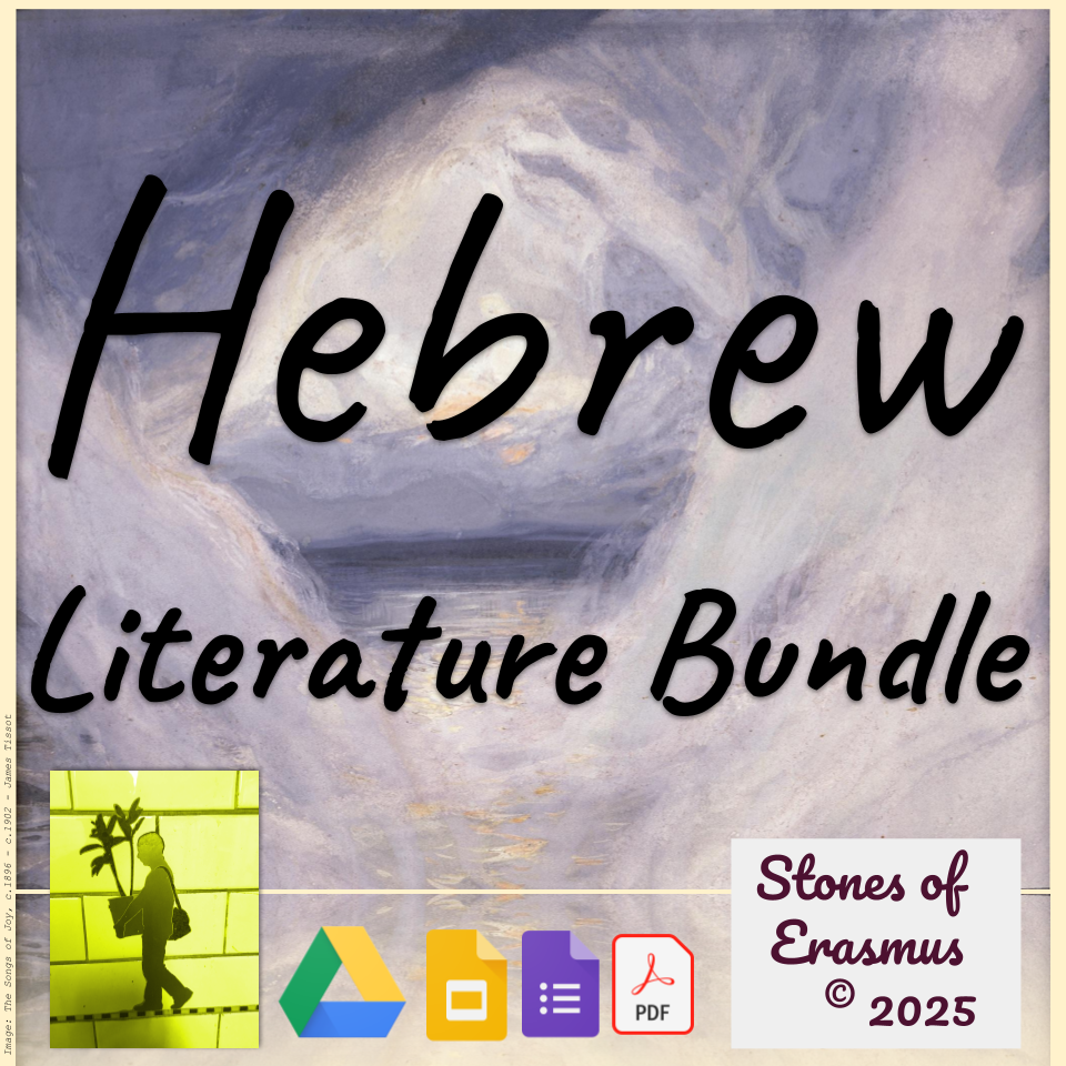 3-Lesson Hebrew Poetry & Myth Bundle High School Humanities Interactive Guide