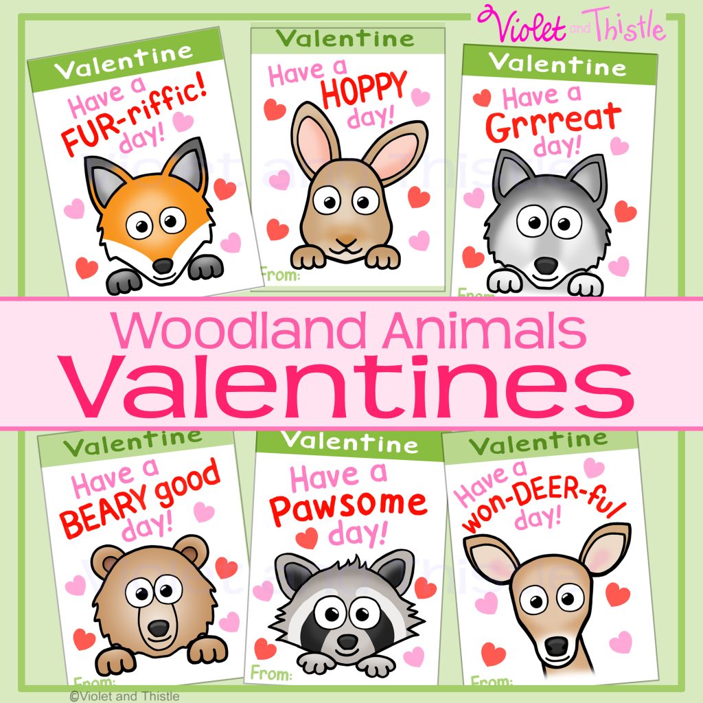 Valentines Day Cards Printable Teacher to Student Kid to Classmate ...