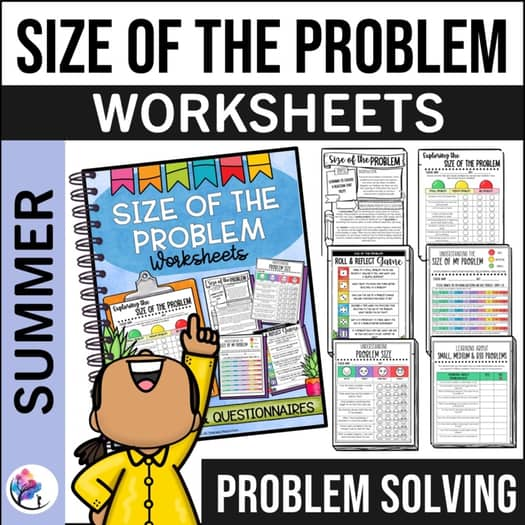 SIZE OF THE PROBLEM Worksheets Reactions Problems & Solutions Small Medium Big
