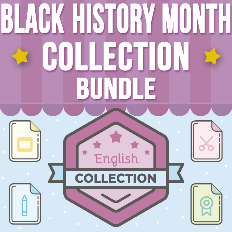 Black History Month Collection Bundle Activities 2nd-4th Social Studies History