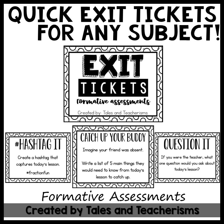 c lip art of exit ticket Tickets for Students (Exit Slips for Assessment) Exit Ticket Writing Template