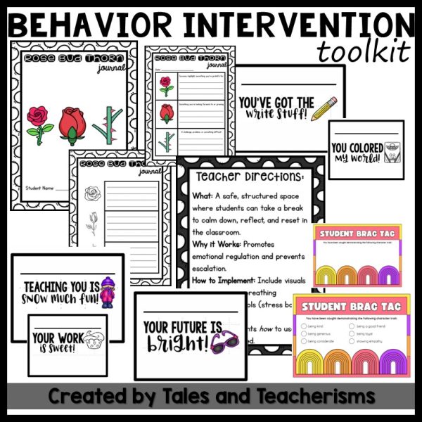 Behavior Intervention Toolkit: SEL and Behavior Strategies for Tier 1 ...