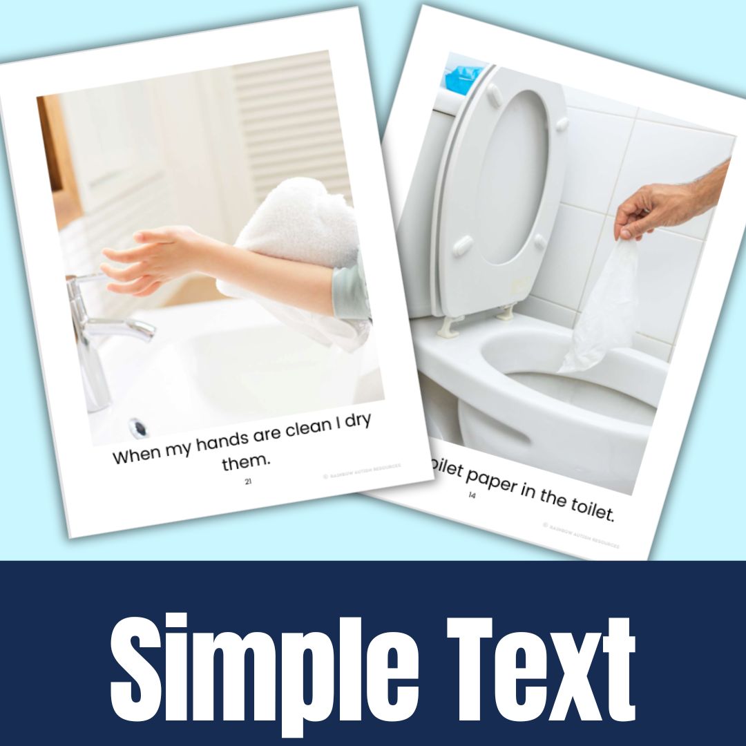 Editable Toilet Training Social Story for School and Home "I Use the ...