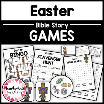 Easter Bible Story Games, Easter Bible Games, Sunday School Games