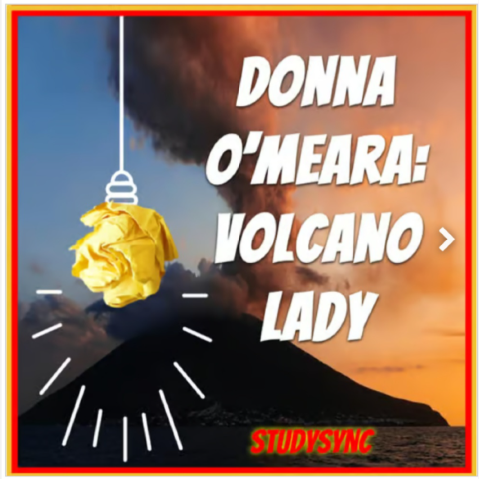 Donna O'Meara Volcano Lady Google Slides Lesson & Activity