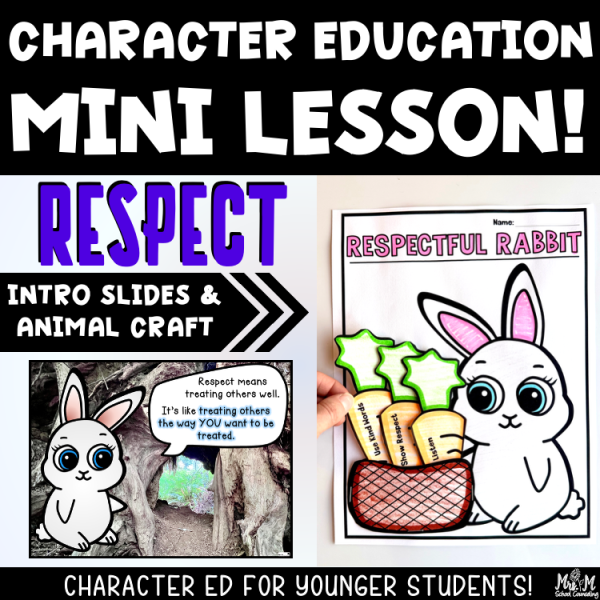 Respect Character Trait Craft | Respectful Rabbit Pouch Craft & Mini ...