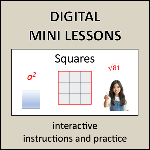 Squares and Cubes - Alberta Grade 7 Math | Made By Teachers