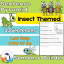 Insect Themed Sentence Pyramid Worksheets | Insect Fluency Builders ...