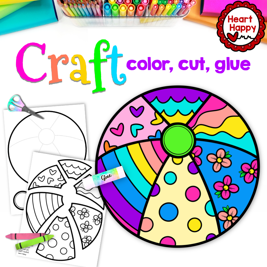 Beach Ball Craft | Summer Craft