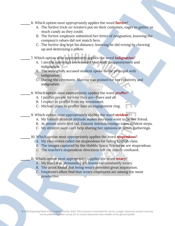 Lord of the Flies Chapter 1 Vocabulary Games | Crossword Puzzle | Word ...