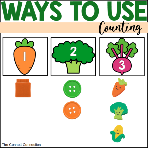 Vegetable Alphabet and Number Flash Cards and Puzzles | Made By Teachers