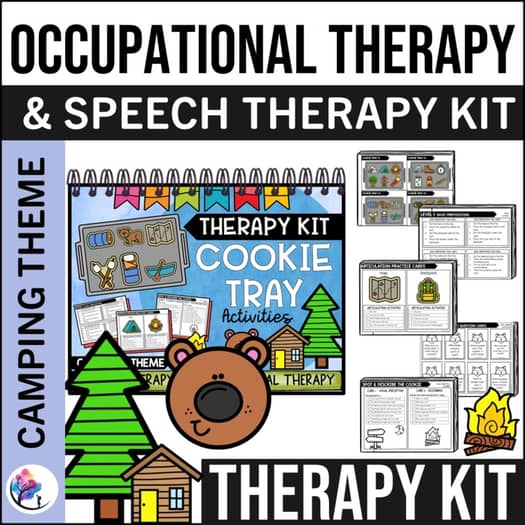 OCCUPATIONAL THERAPY & SPEECH THERAPY ACTIVITIES - Camping Theme Activities
