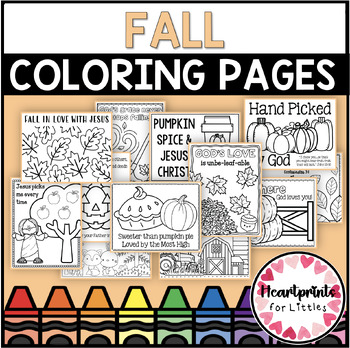 Christian Fall Coloring Pages for Kids | Sunday School Bible Coloring Sheets