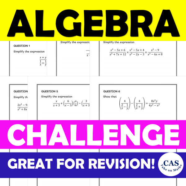 Simplifying Algebraic Expressions Critical Thinking Test Prep Math ...