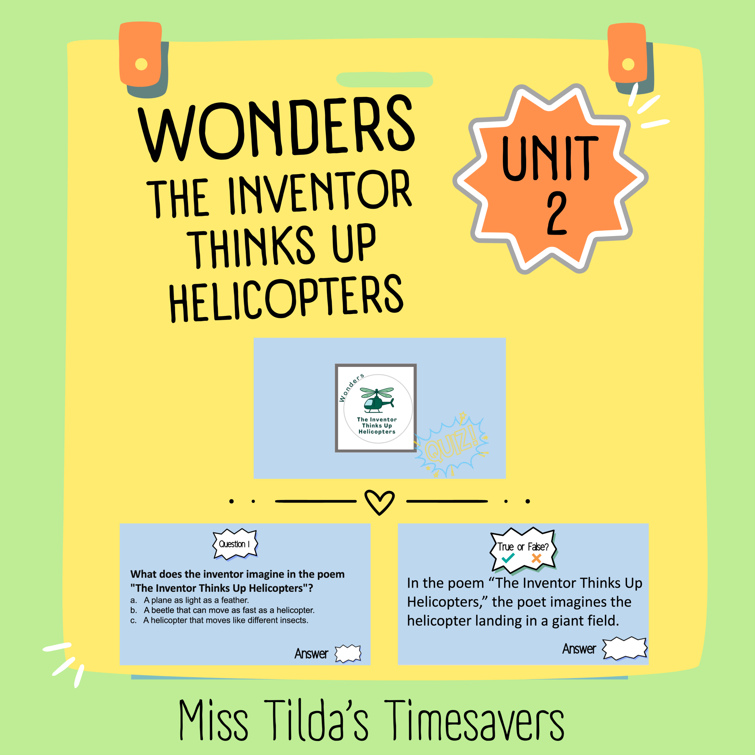 The Mighty Mars Rovers Quiz - Grade 5 HMH into Reading - Made By Teachers