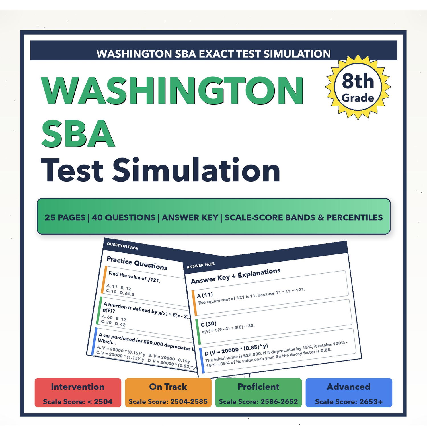 [Grade 5] Istation (ISIP) Math | 6-Week Test Prep Program | Scale Score ...