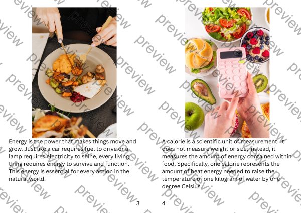 Calorie Science Activity The Science of Calories: Guided Reading Level P with Lesson Plan | Made ...