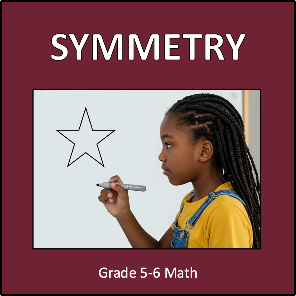 Symmetry - Grade 5-6 Math
