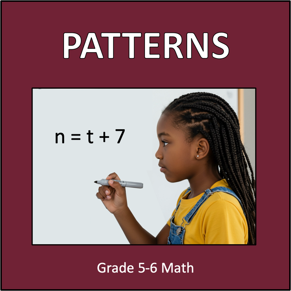 Patterns - Grade 5-6 Math