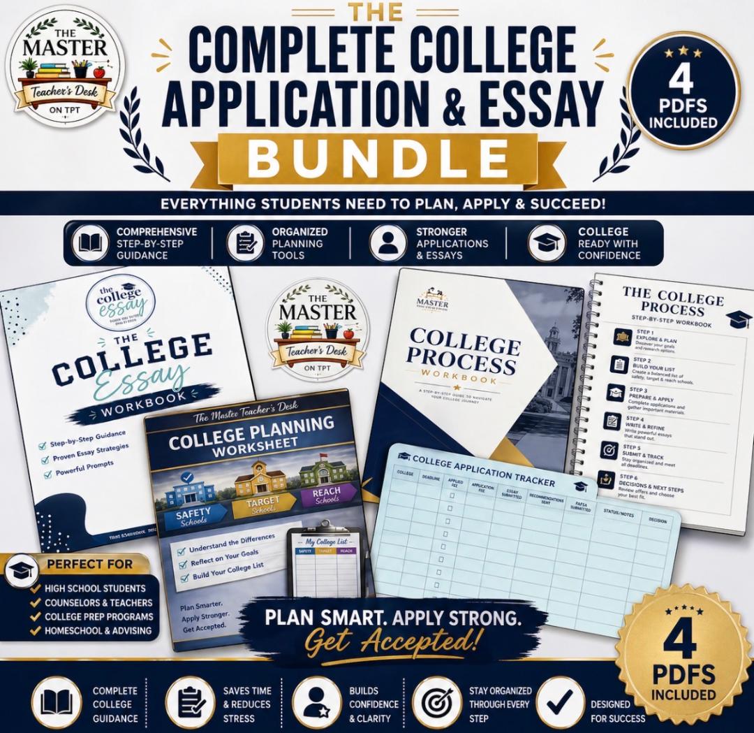 The Complete College Application & Essay Success Toolkit