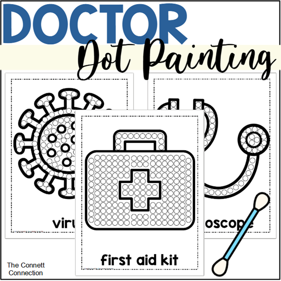 Doctor Dot Painting - A Fine Motor Art Activity