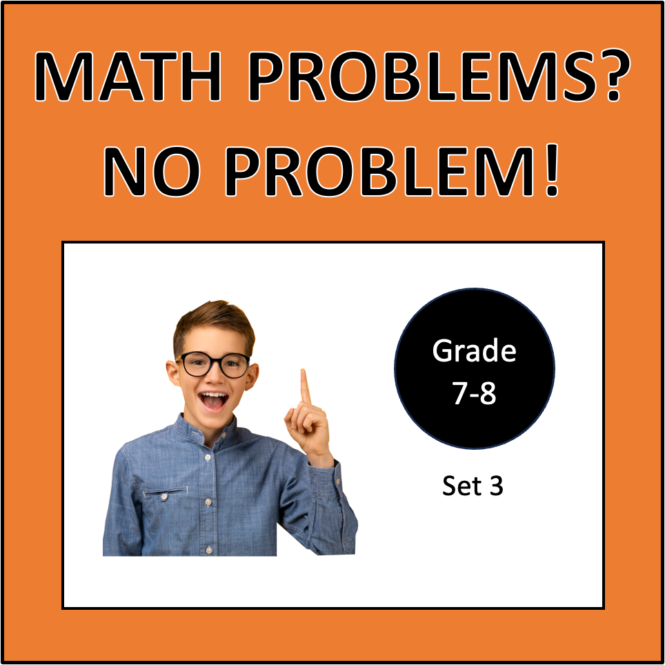 Math Problems? No Problem! (Set 3)