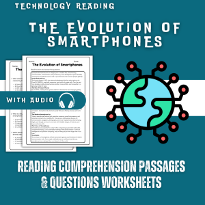 The Evolution of Smartphones Reading Comprehension Worksheet with Questions and Answers