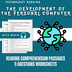 The Development of the Personal Computer Reading Comprehension Worksheet with Questions and Answers