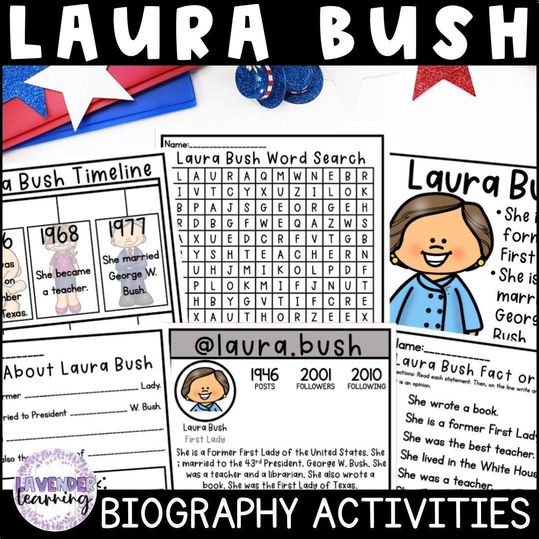 Laura Bush Biography Childhood Life Achievements Timeline