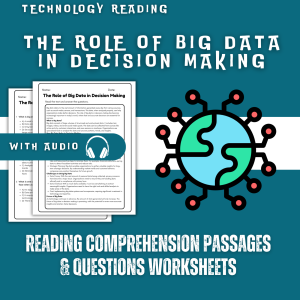 The Role of Big Data in Decision Making Reading Comprehension Worksheet with Questions and Answers