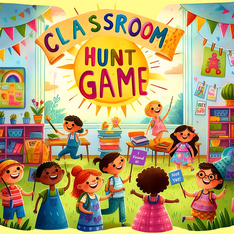 Classroom Scavenger Hunt Game | Engaging Kids in Active Learning ...